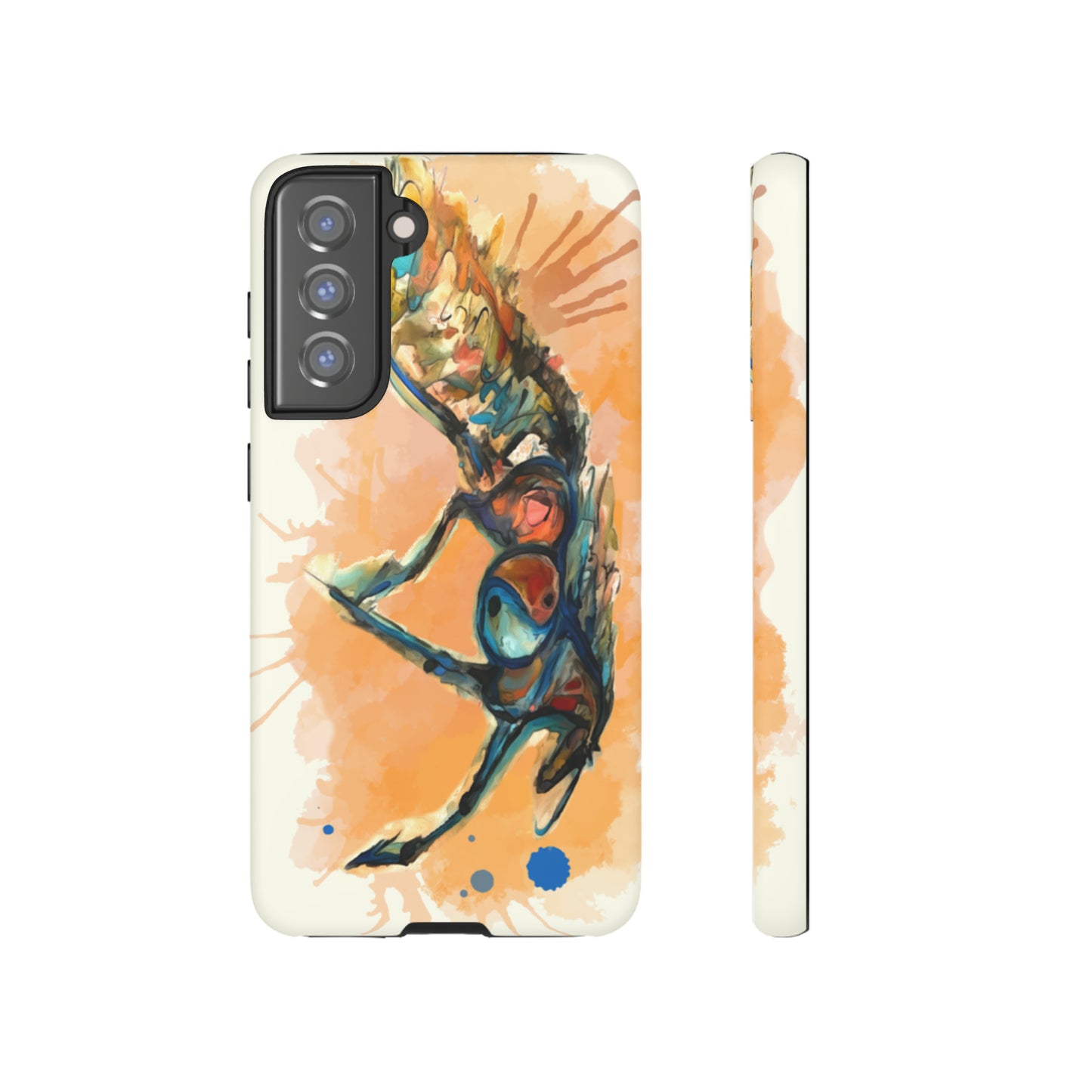 Yin Yang Watercolor Horse Horse Lover Gift Study Tough Case Phone Case.