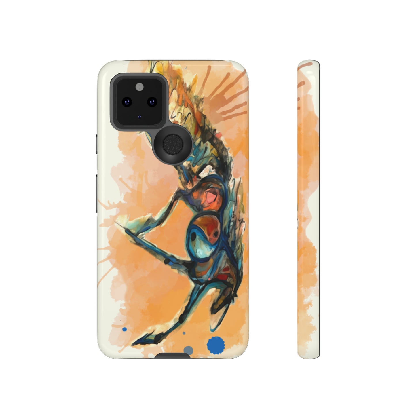 Yin Yang Watercolor Horse Horse Lover Gift Study Tough Case Phone Case.