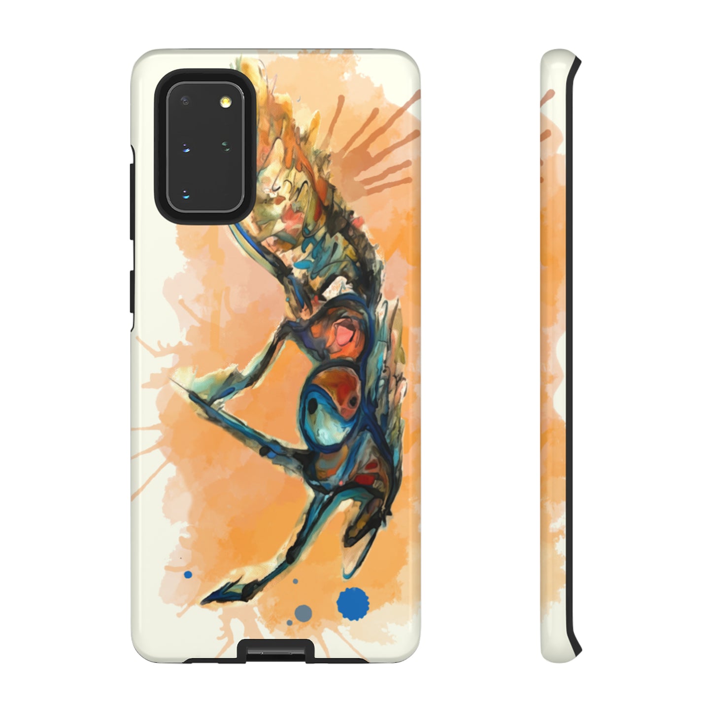 Yin Yang Watercolor Horse Horse Lover Gift Study Tough Case Phone Case.