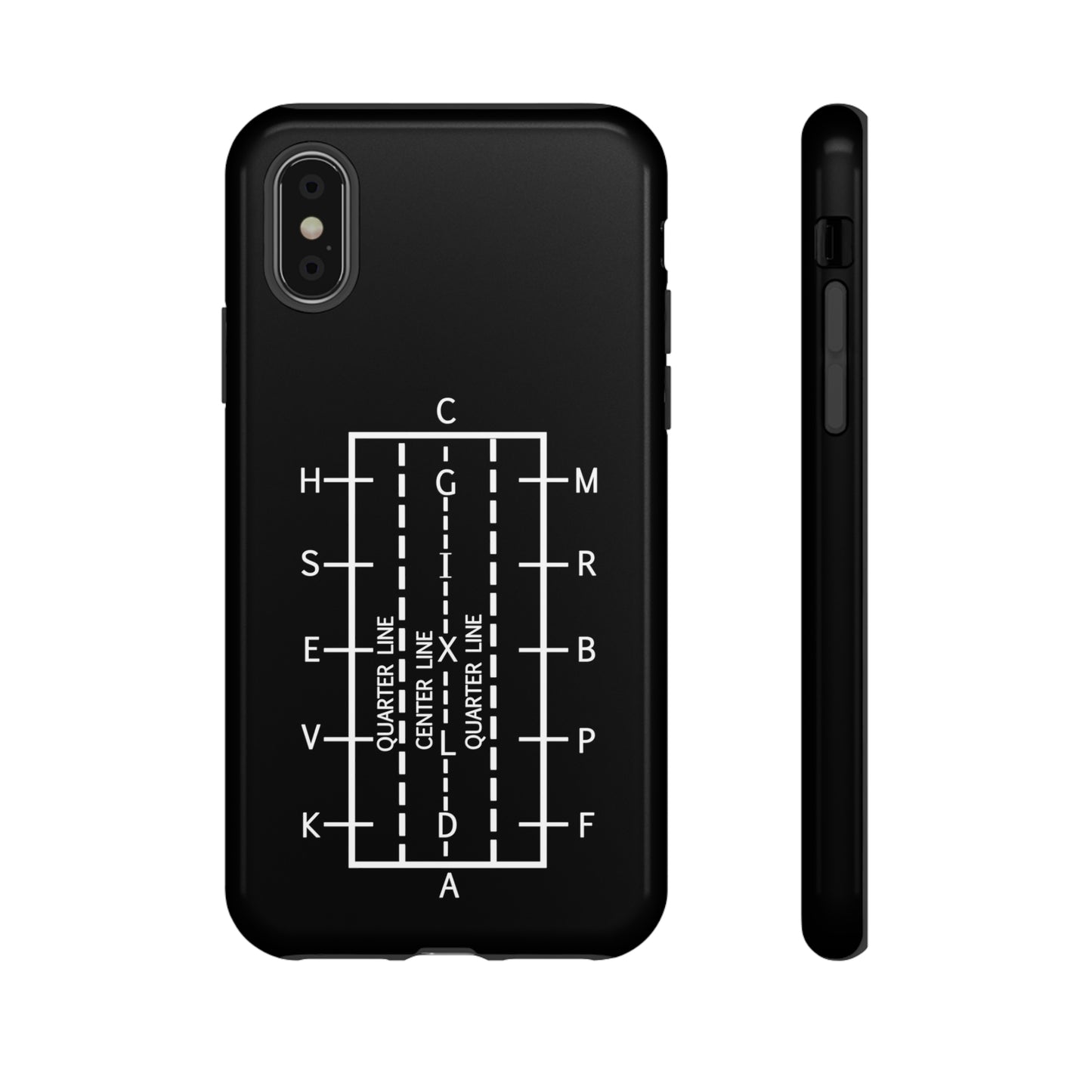 Dressage arena Study Tough Case Phone Case.