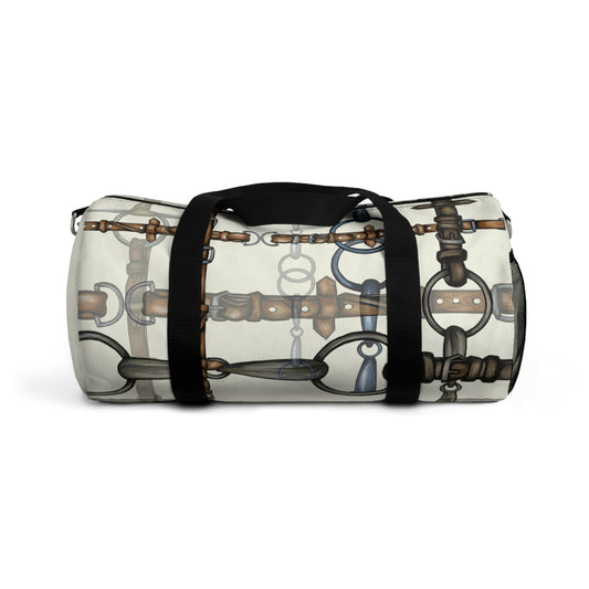 Chaos Bit Pattern Bit Pattern Ivory Duffel Bag