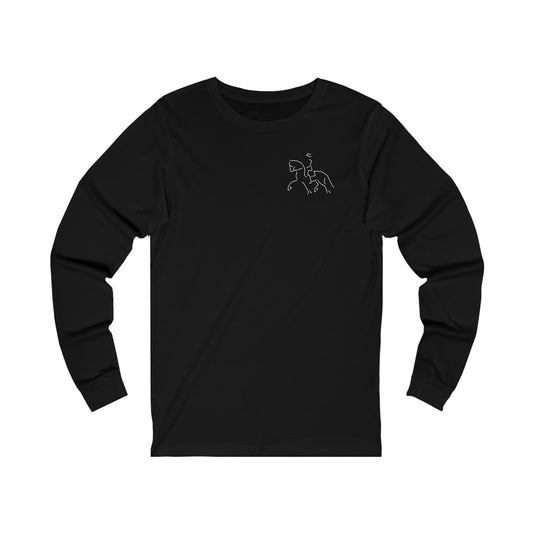 Jenny Veenstra Collection Horse Unisex Jersey Long Sleeve Tee