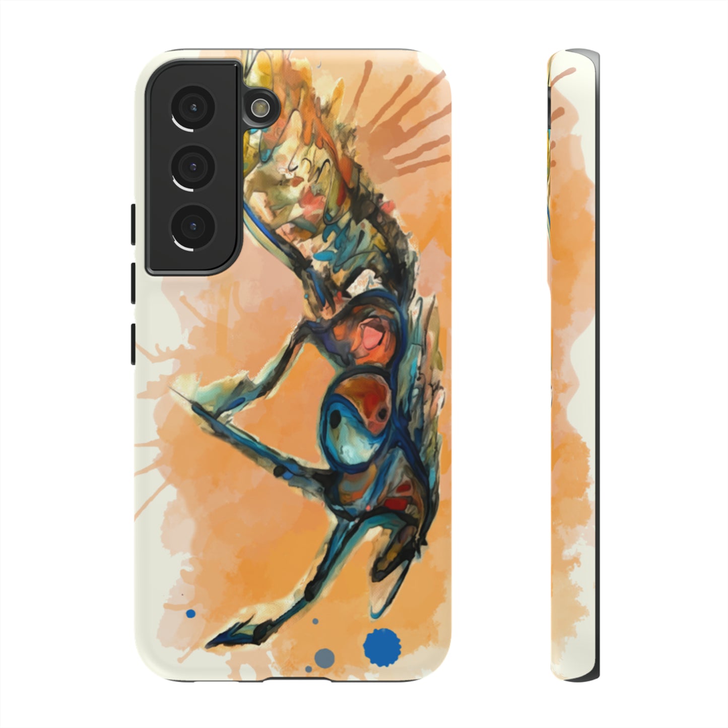 Yin Yang Watercolor Horse Horse Lover Gift Study Tough Case Phone Case.