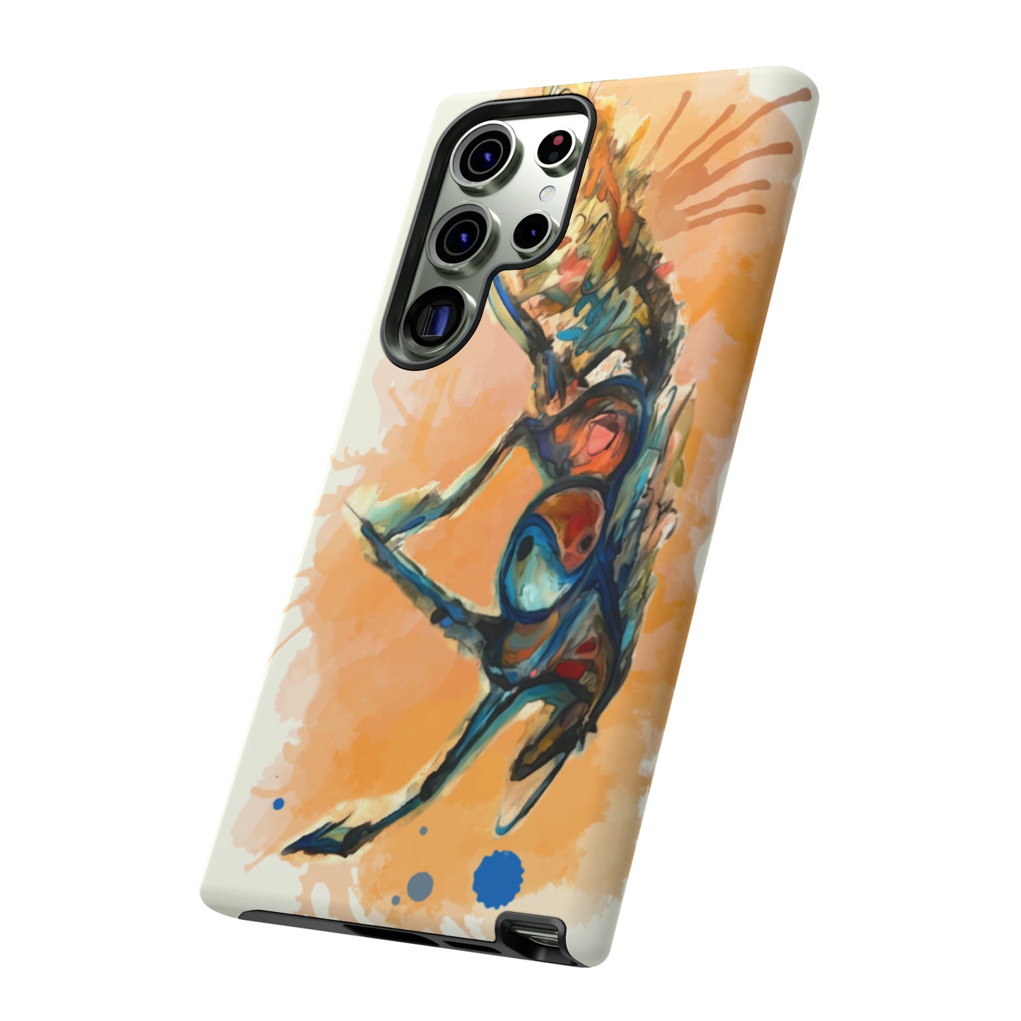 Yin Yang Watercolor Horse Horse Lover Gift Study Tough Case Phone Case.