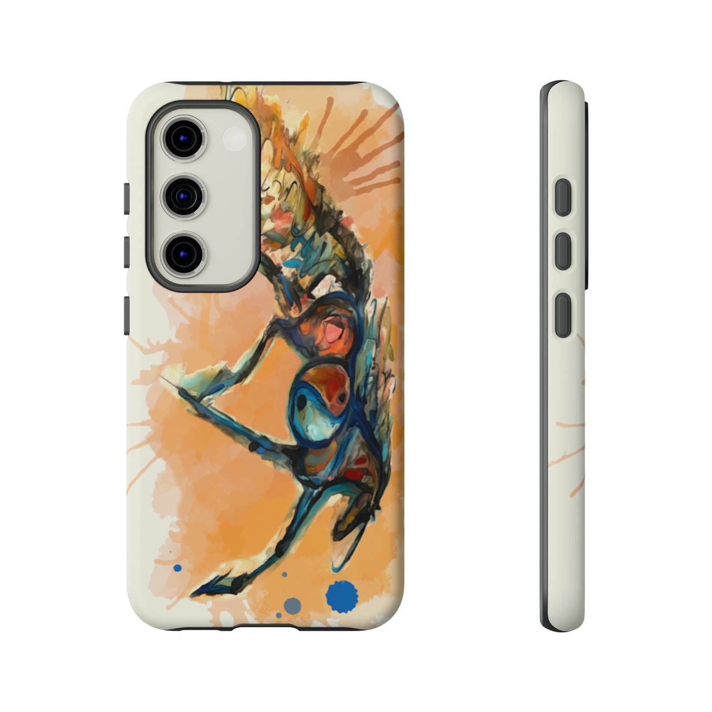 Yin Yang Watercolor Horse Horse Lover Gift Study Tough Case Phone Case.