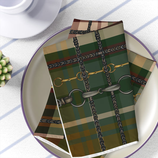 horseshoe Cream Napkins (Set of 4)