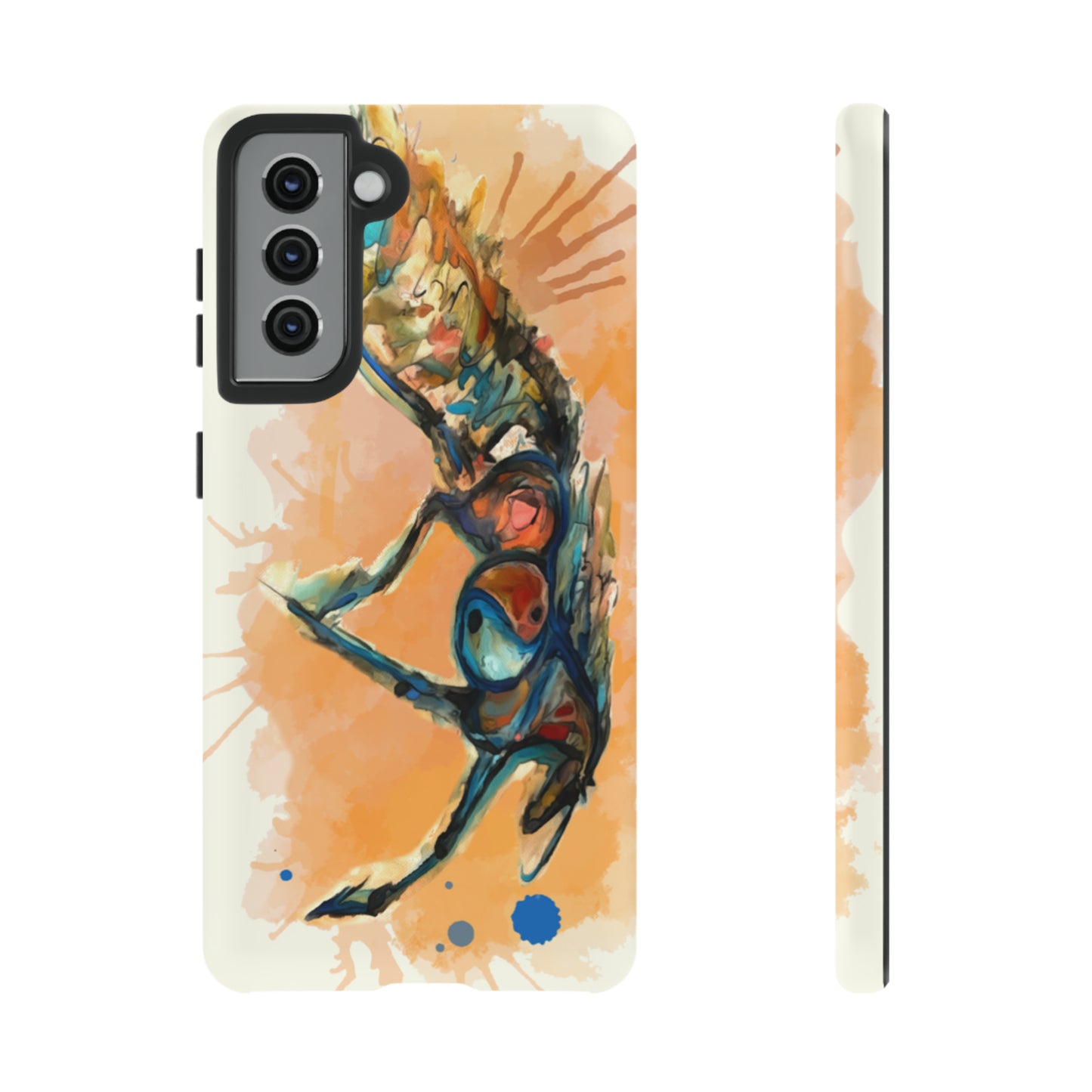 Yin Yang Watercolor Horse Horse Lover Gift Study Tough Case Phone Case.