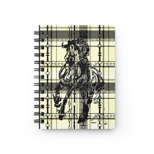 Dressage Show Arena Spiral Bound Journal. Dressage Notebook