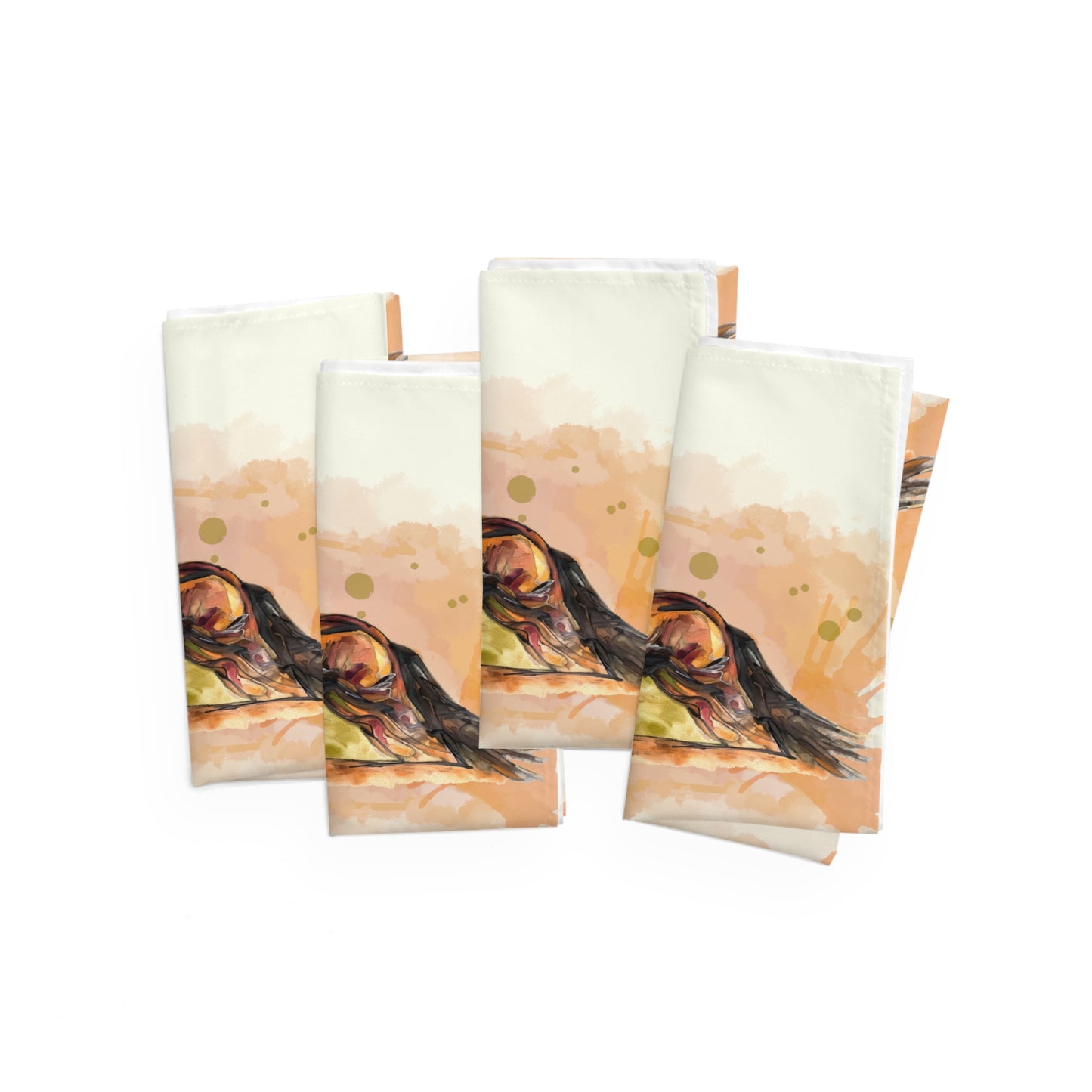 Hunter Jumper eventing water color art Napkins (Set of 4)