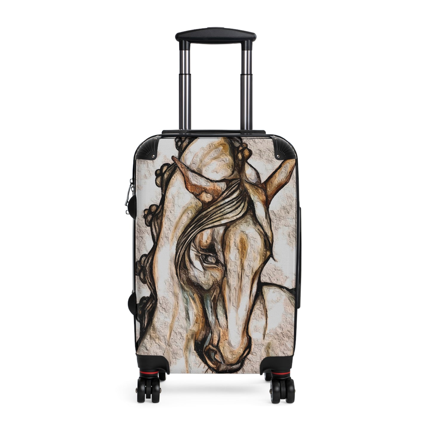 Baroque Horse Cabin Suitcase