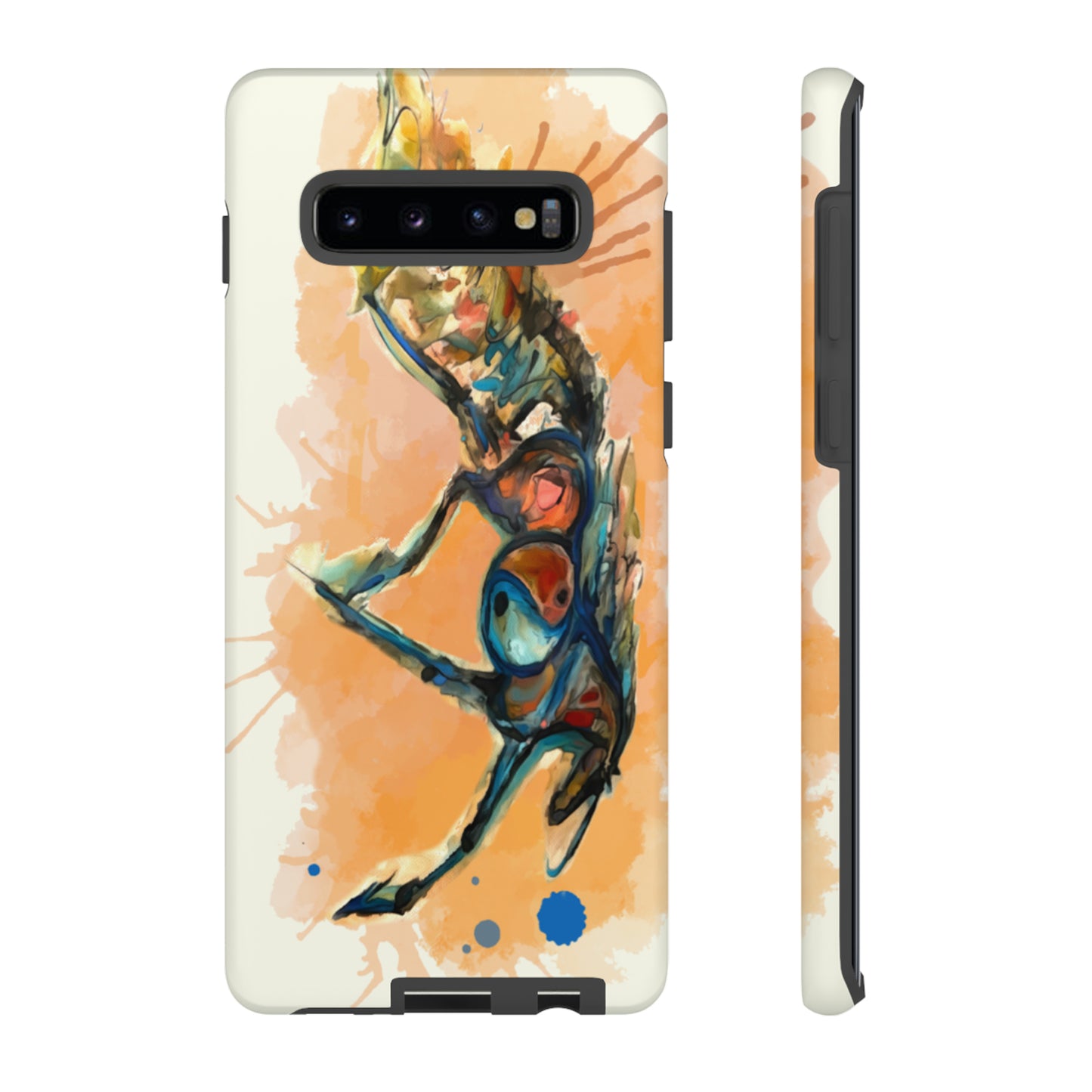 Yin Yang Watercolor Horse Horse Lover Gift Study Tough Case Phone Case.