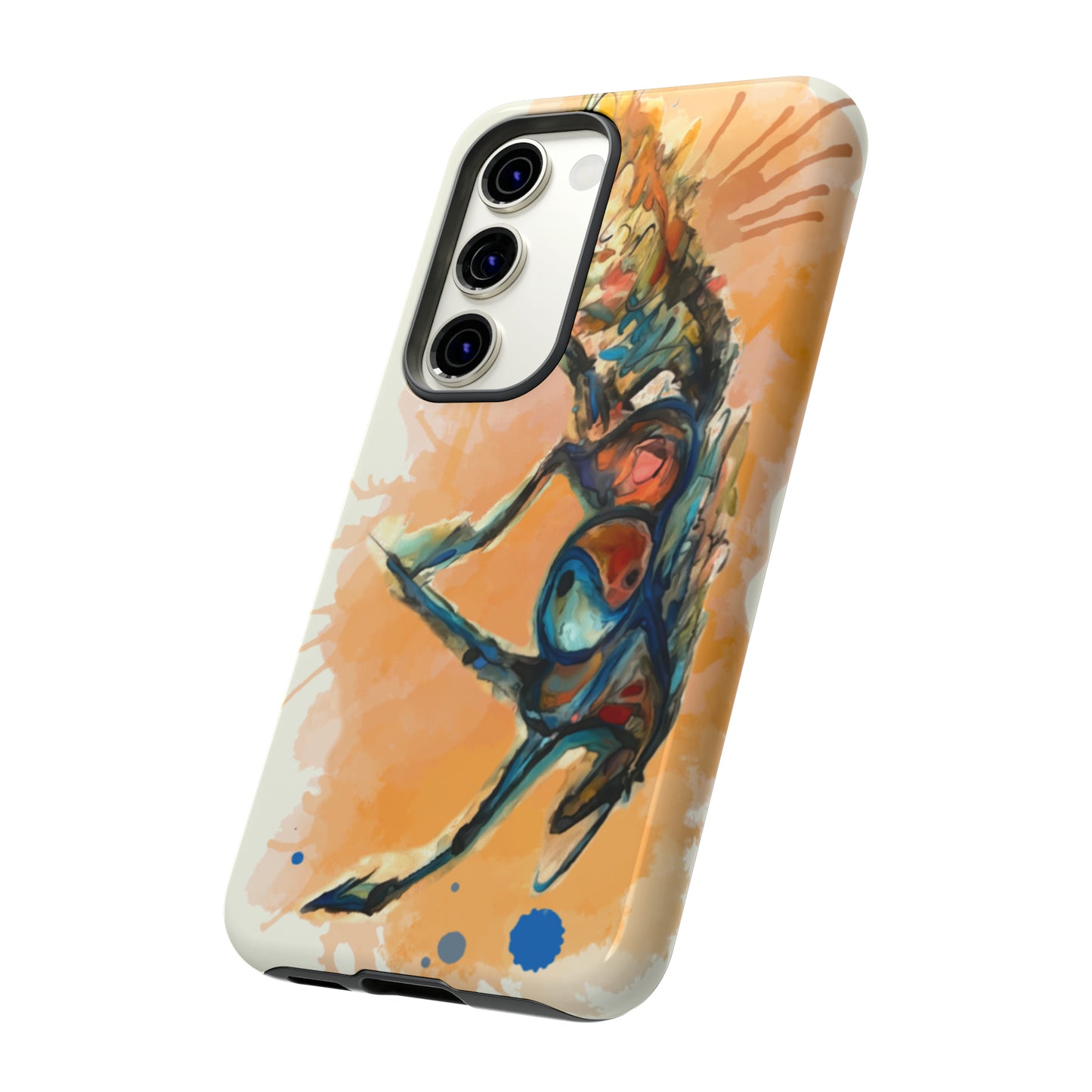 Yin Yang Watercolor Horse Horse Lover Gift Study Tough Case Phone Case.