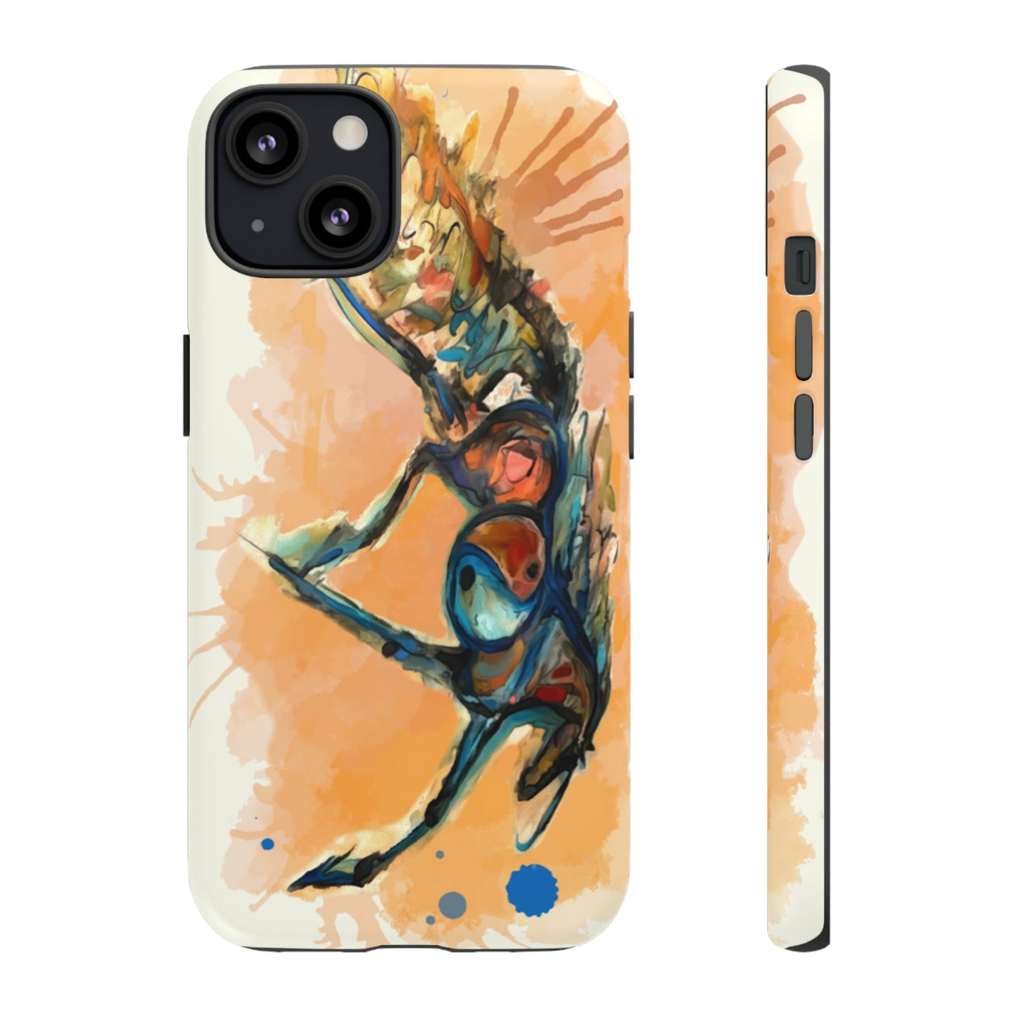 Yin Yang Watercolor Horse Horse Lover Gift Study Tough Case Phone Case.