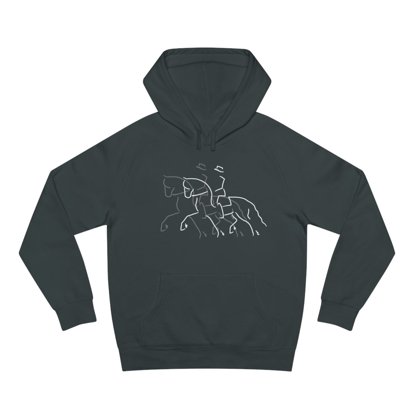 Jenny Veenstra Graphic Dressage Unisex Supply Hoodie