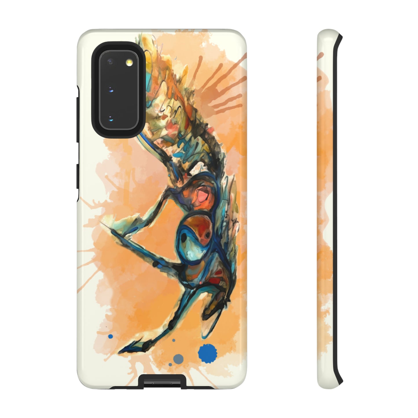 Yin Yang Watercolor Horse Horse Lover Gift Study Tough Case Phone Case.