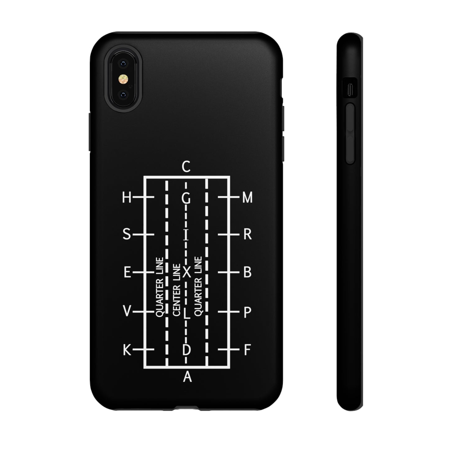 Dressage arena Study Tough Case Phone Case.