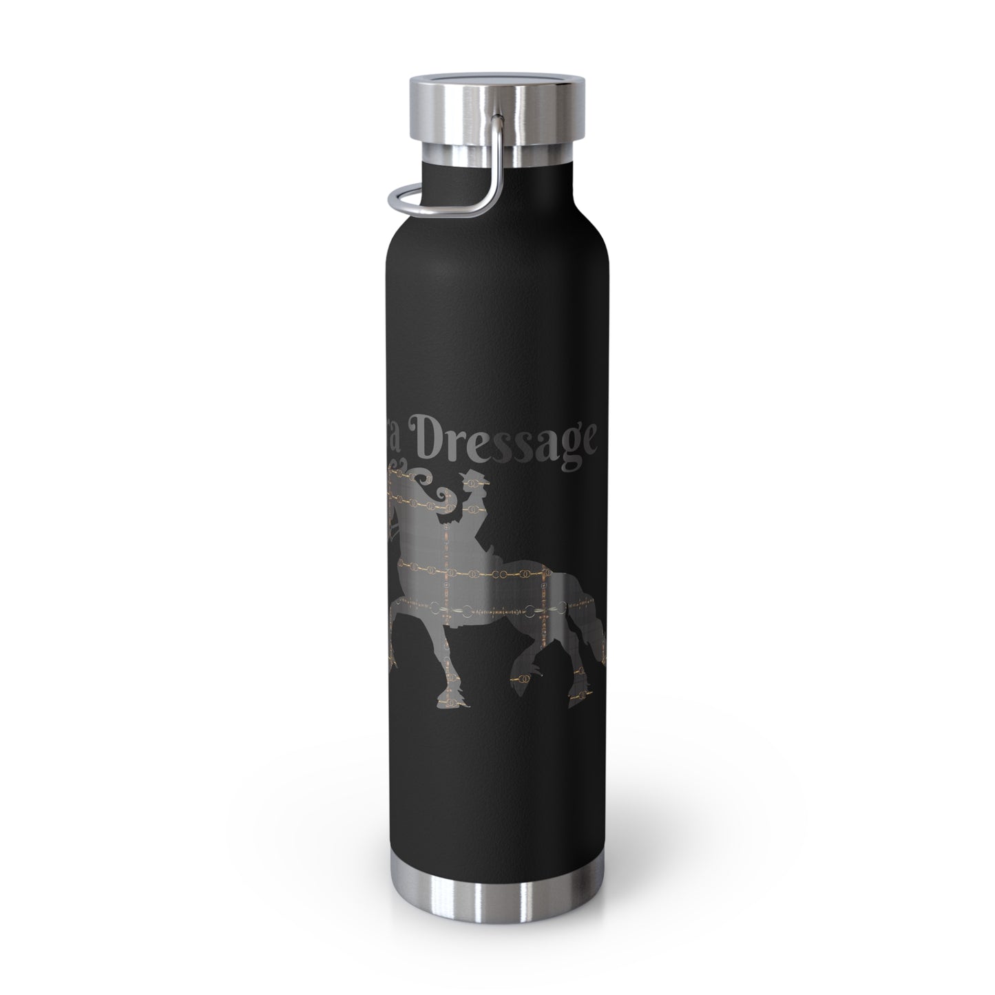 Copy of Copy of Copy of Graphic Dressage color Copper Vacuum Insulated Bottle, 22oz