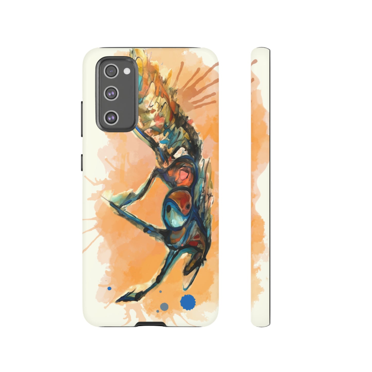 Yin Yang Watercolor Horse Horse Lover Gift Study Tough Case Phone Case.