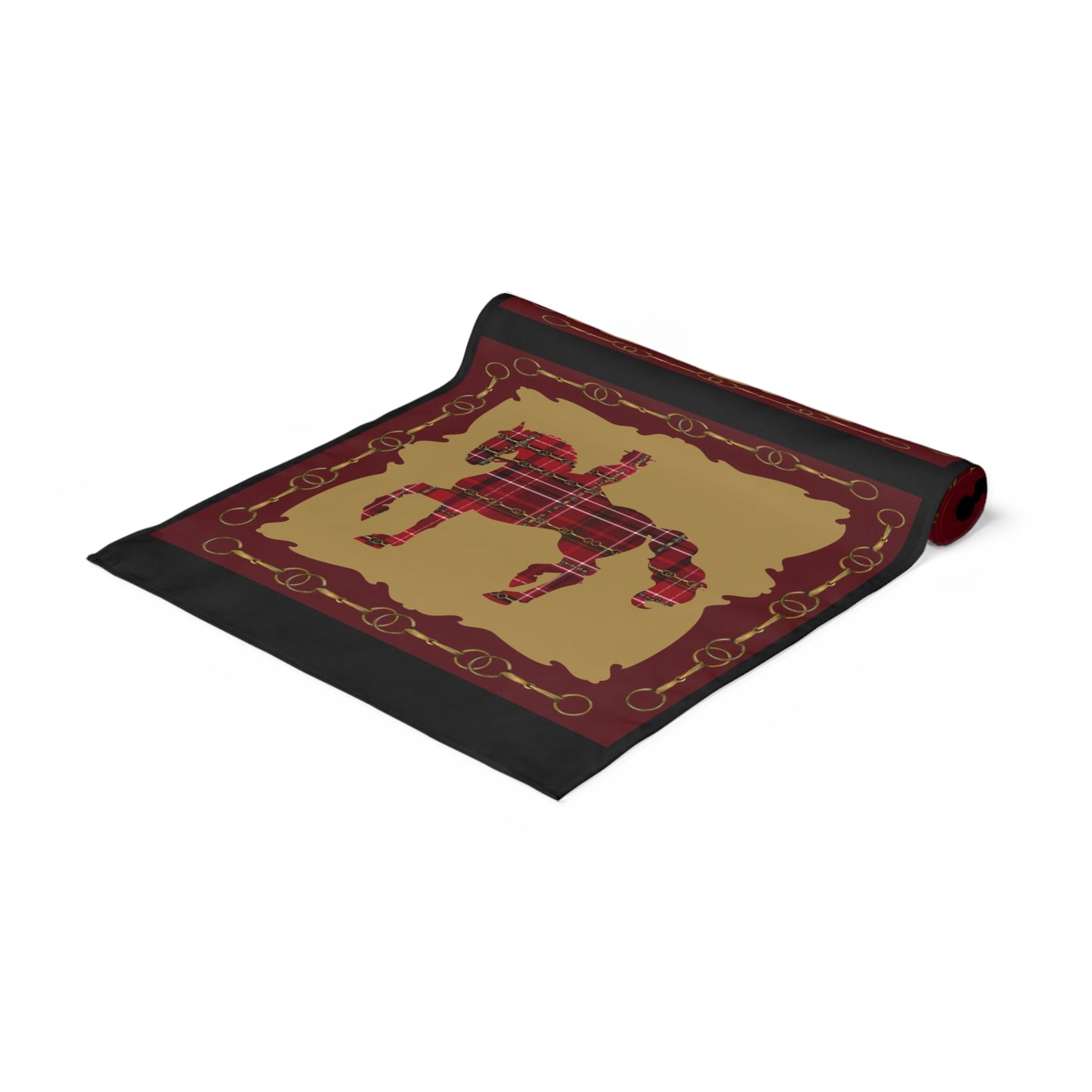 Dressage Bit Motif Table Runner