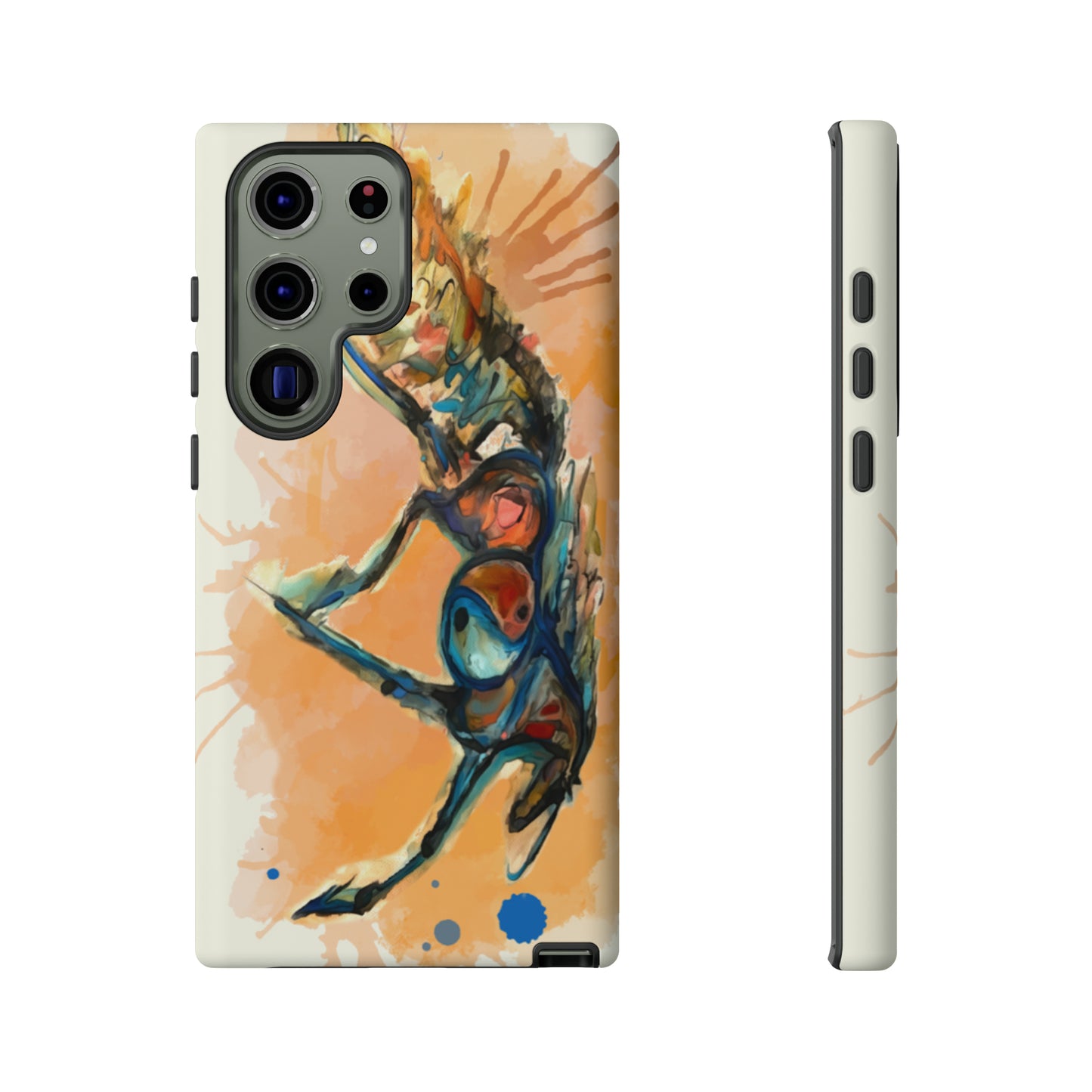 Yin Yang Watercolor Horse Horse Lover Gift Study Tough Case Phone Case.