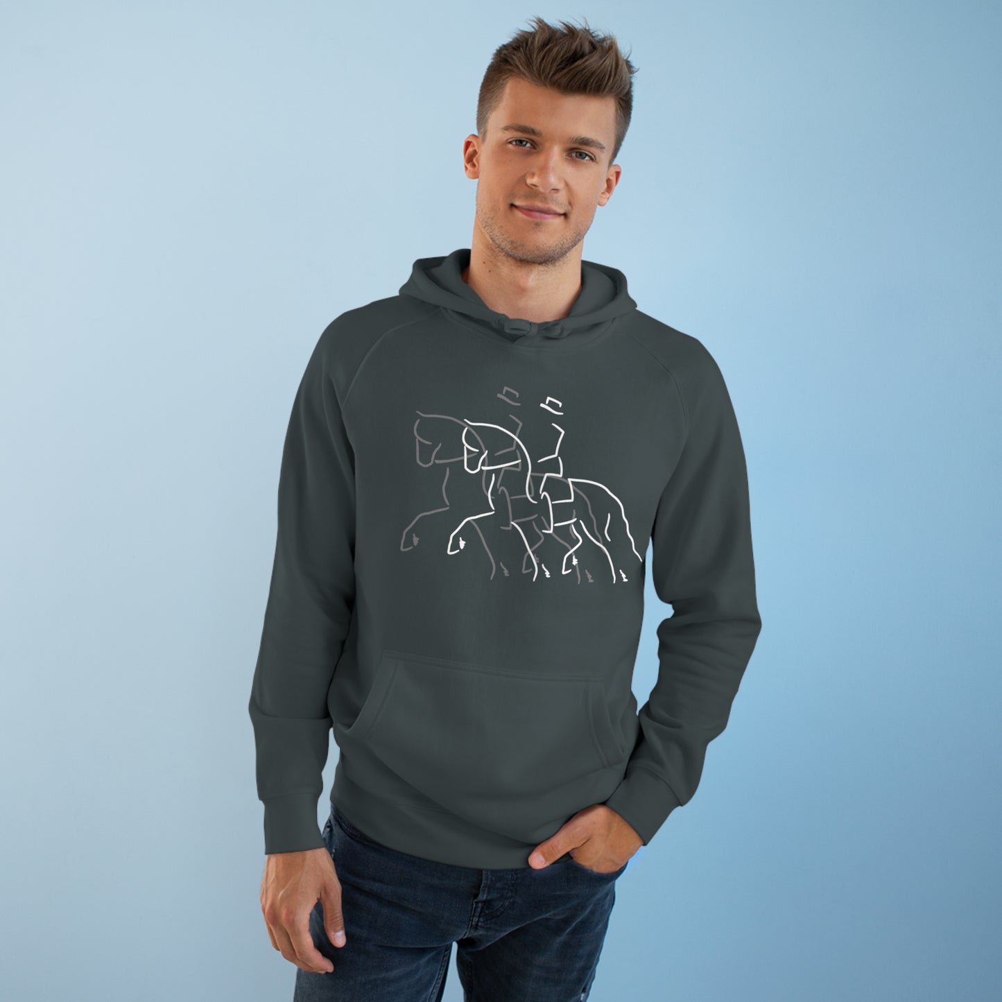 Jenny Veenstra Graphic Dressage Unisex Supply Hoodie