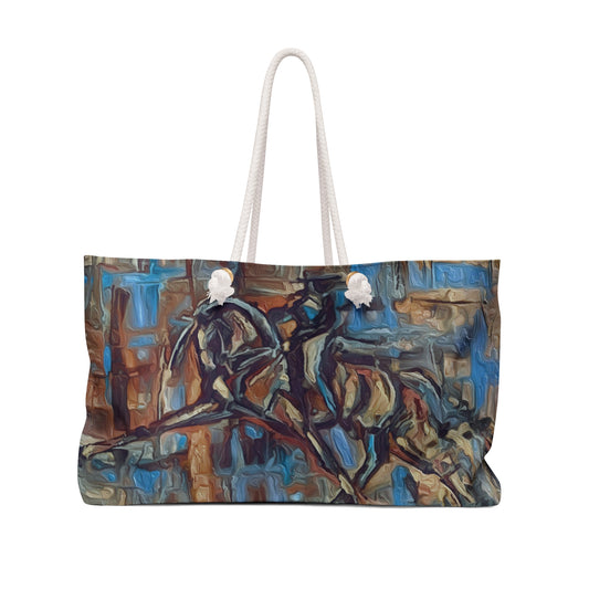 Dressage, Western and Jumping All Discipline Horses Weekender Bag