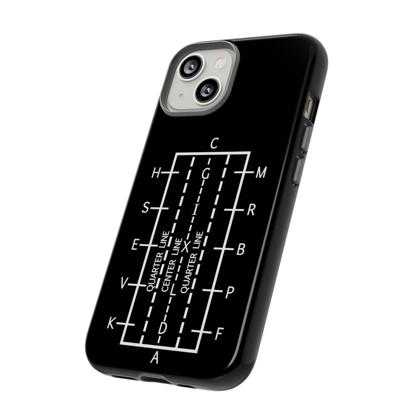 Dressage arena Study Tough Case Phone Case.