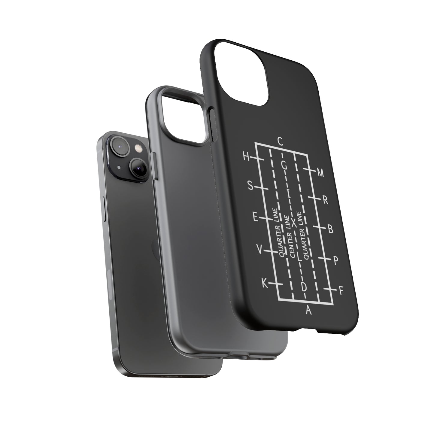 Dressage arena Study Tough Case Phone Case.