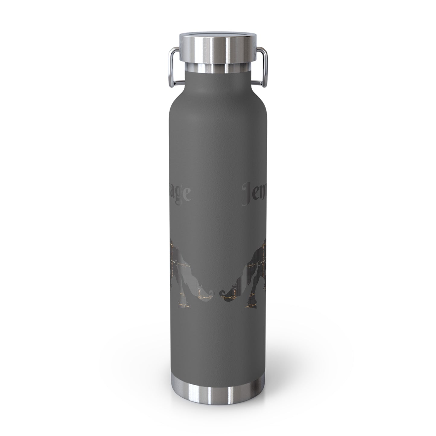 Copy of Copy of Copy of Graphic Dressage color Copper Vacuum Insulated Bottle, 22oz