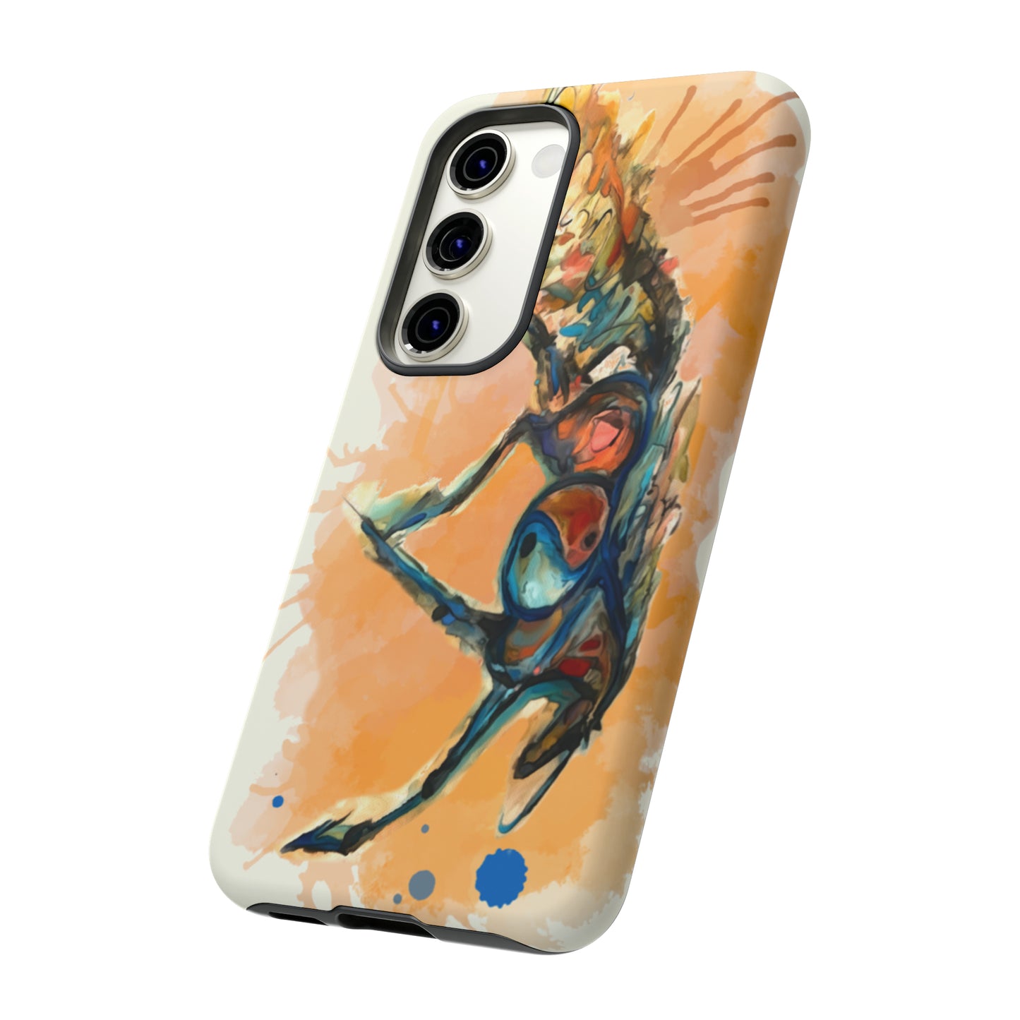 Yin Yang Watercolor Horse Horse Lover Gift Study Tough Case Phone Case.