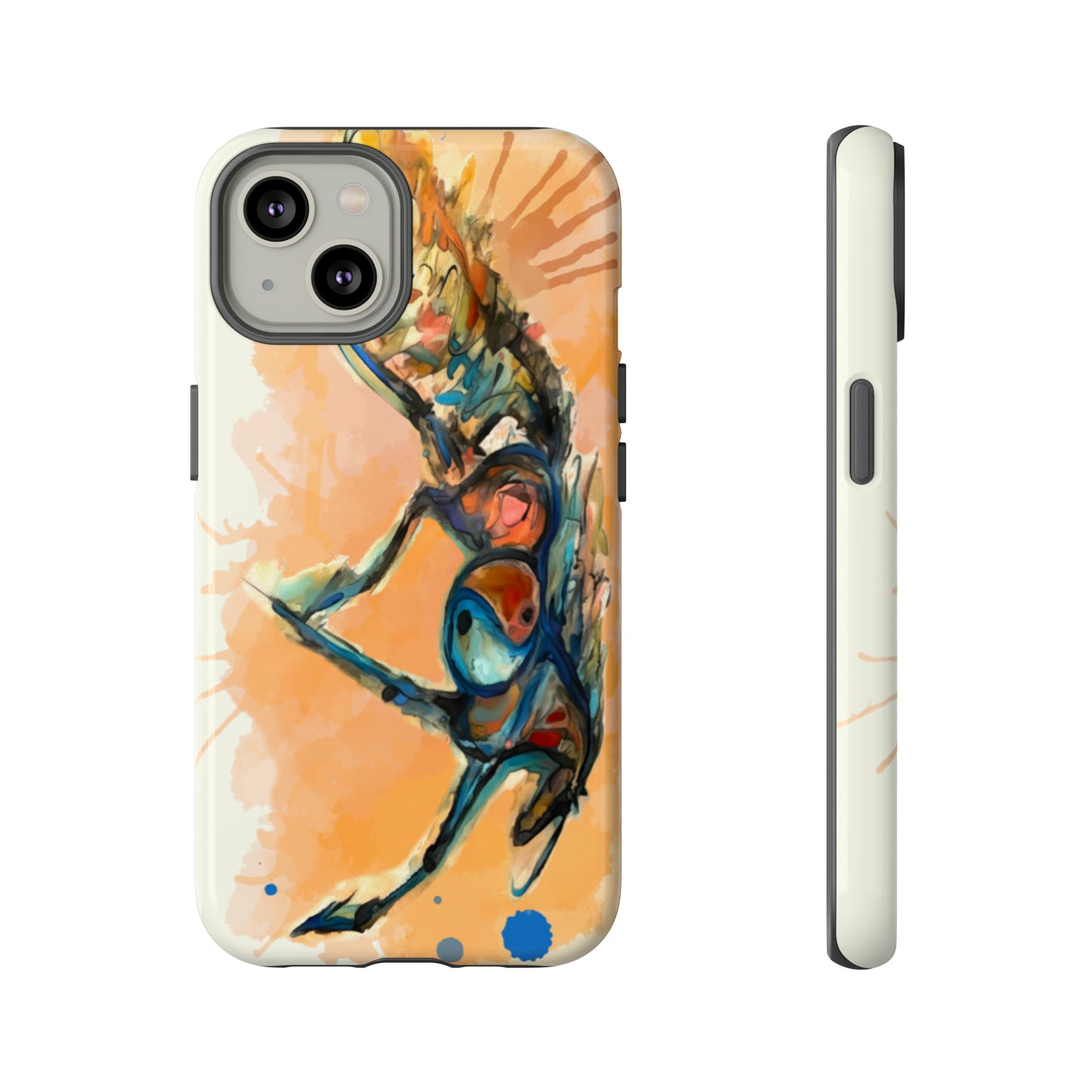 Yin Yang Watercolor Horse Horse Lover Gift Study Tough Case Phone Case.