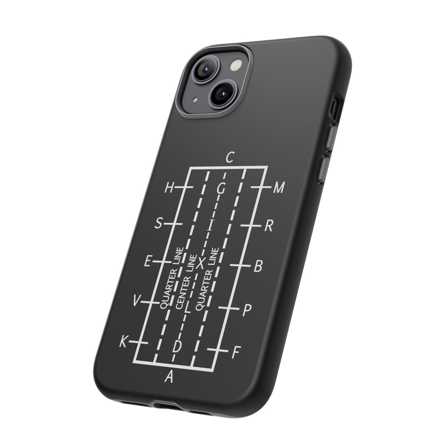 Dressage arena Study Tough Case Phone Case.