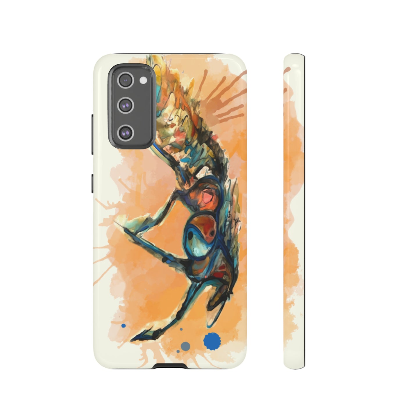 Yin Yang Watercolor Horse Horse Lover Gift Study Tough Case Phone Case.