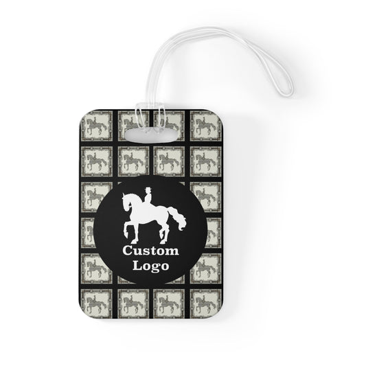 Customizable Dressage Luggage Bag Tag