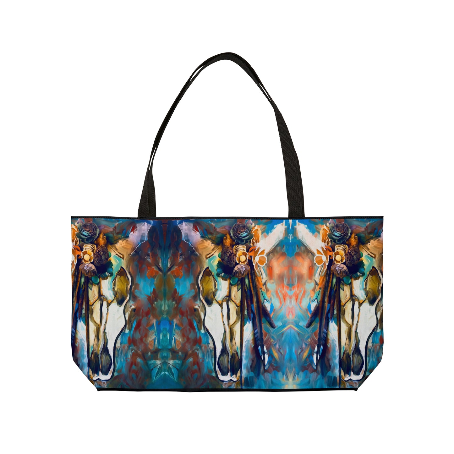 Artistic South Western Weekender Tote Bag