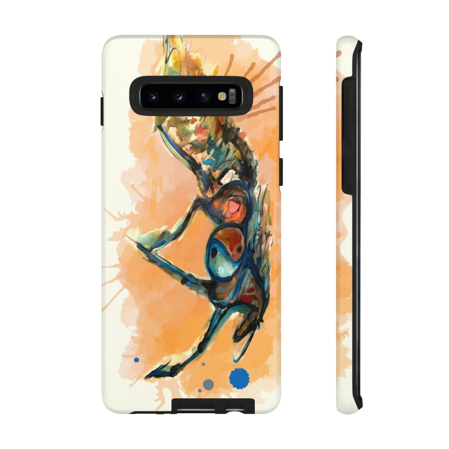 Yin Yang Watercolor Horse Horse Lover Gift Study Tough Case Phone Case.