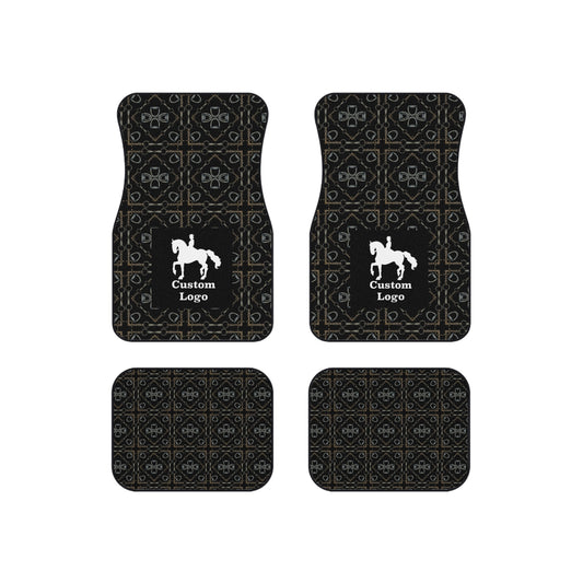 Customizable Geometric Bit Car Mats (Set of 4)