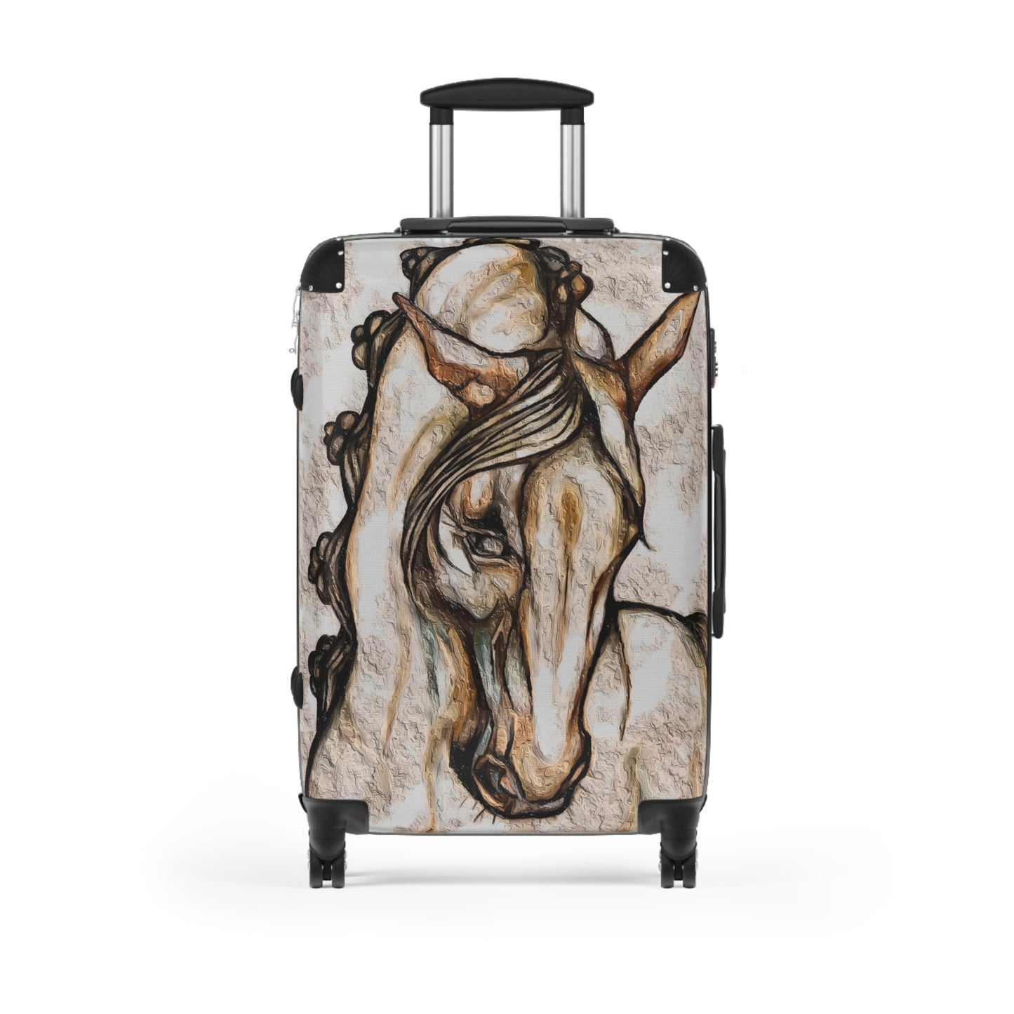 Baroque Horse Cabin Suitcase