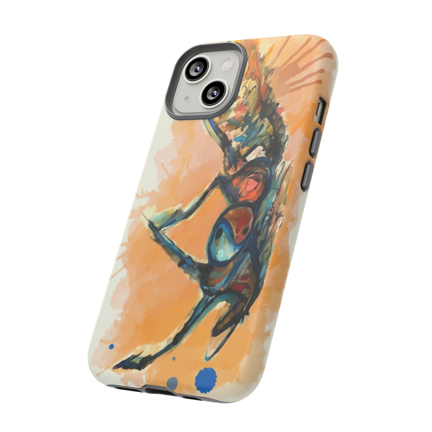 Yin Yang Watercolor Horse Horse Lover Gift Study Tough Case Phone Case.