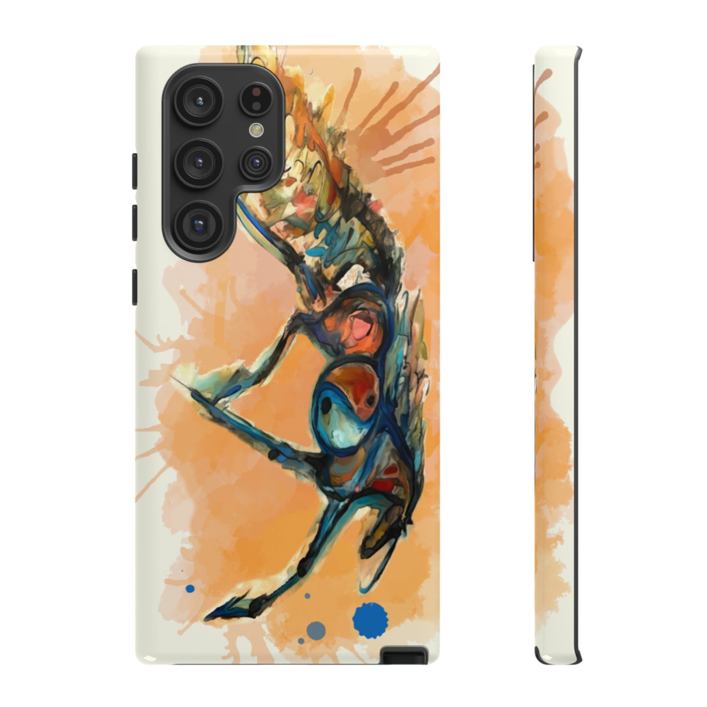 Yin Yang Watercolor Horse Horse Lover Gift Study Tough Case Phone Case.