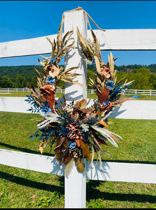 Horse Neck Garland - Horse Photography Prop - Rustic Wedding Decor - Horse Maternity Shoot - Equine Photography Garland - Bridal Photography