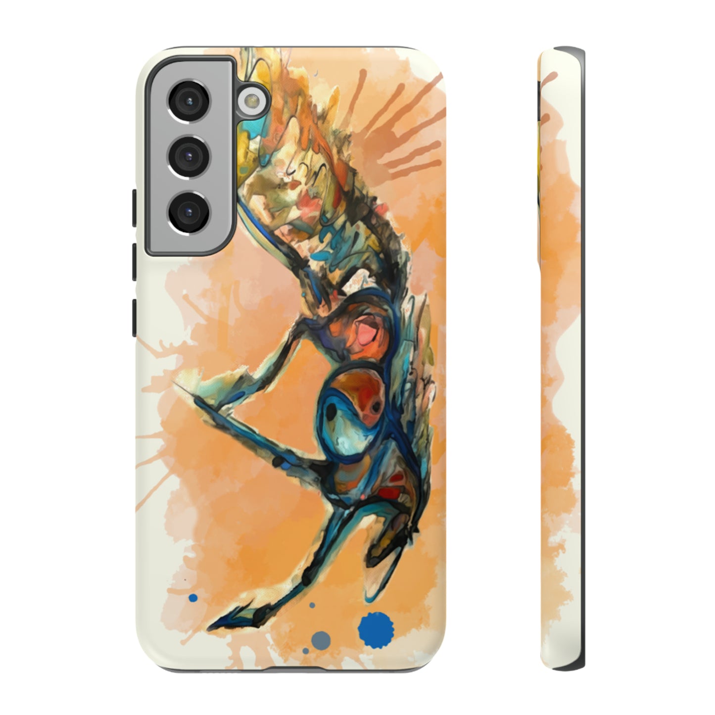 Yin Yang Watercolor Horse Horse Lover Gift Study Tough Case Phone Case.