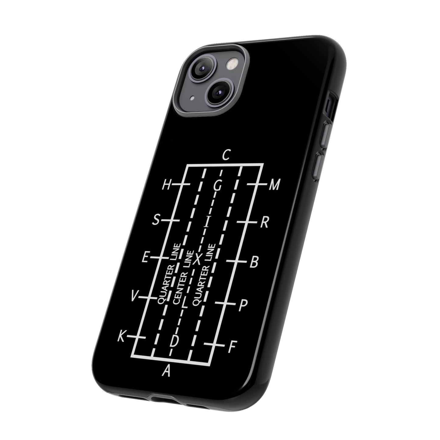 Dressage arena Study Tough Case Phone Case.