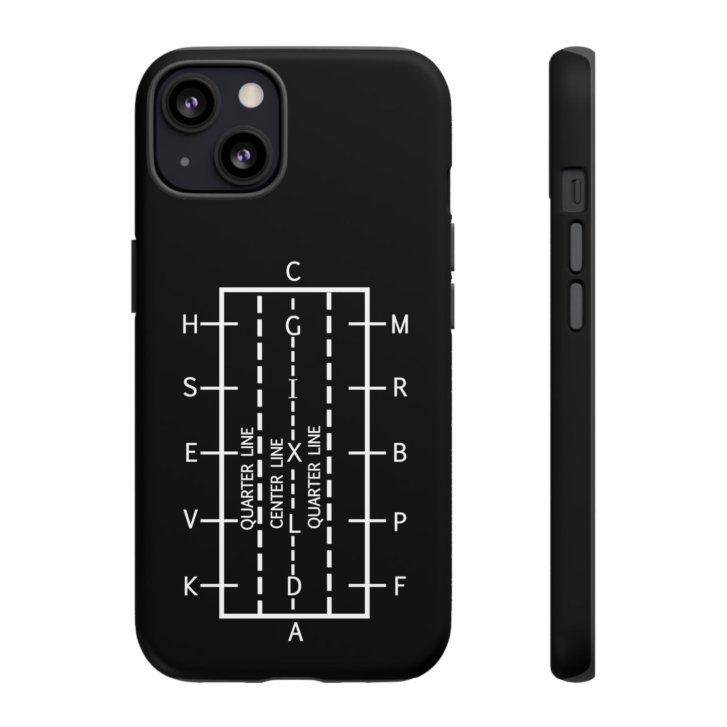 Dressage arena Study Tough Case Phone Case.