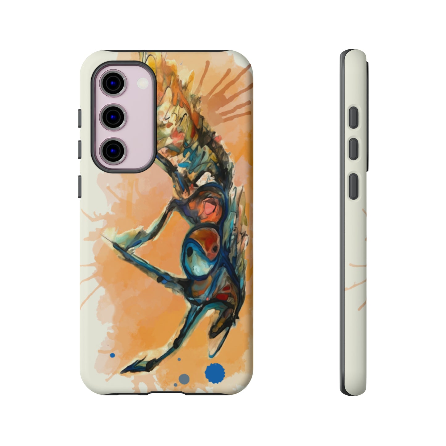 Yin Yang Watercolor Horse Horse Lover Gift Study Tough Case Phone Case.