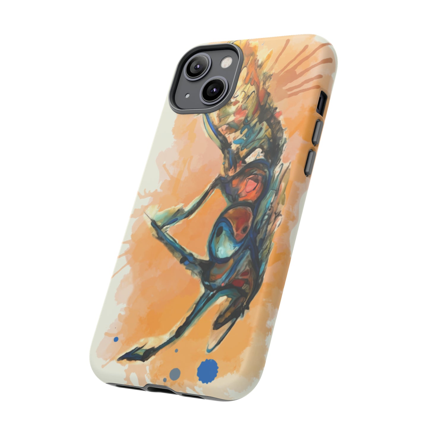 Yin Yang Watercolor Horse Horse Lover Gift Study Tough Case Phone Case.