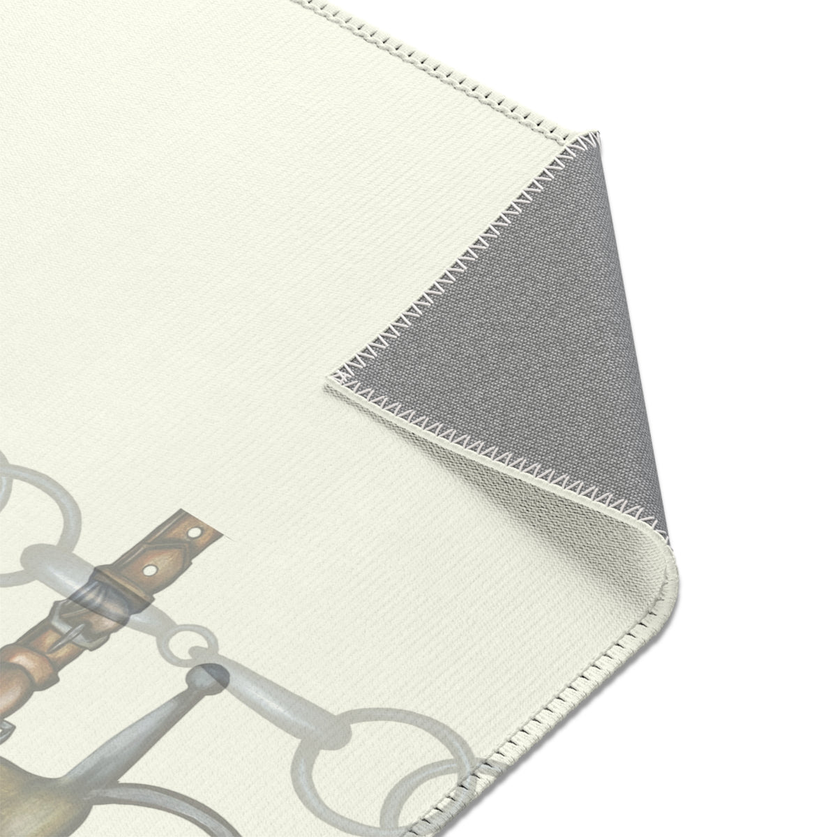 Tack Rug Copy of Original Equestrian Artwork Area Rug - Show Stall Mat - Tack R ...