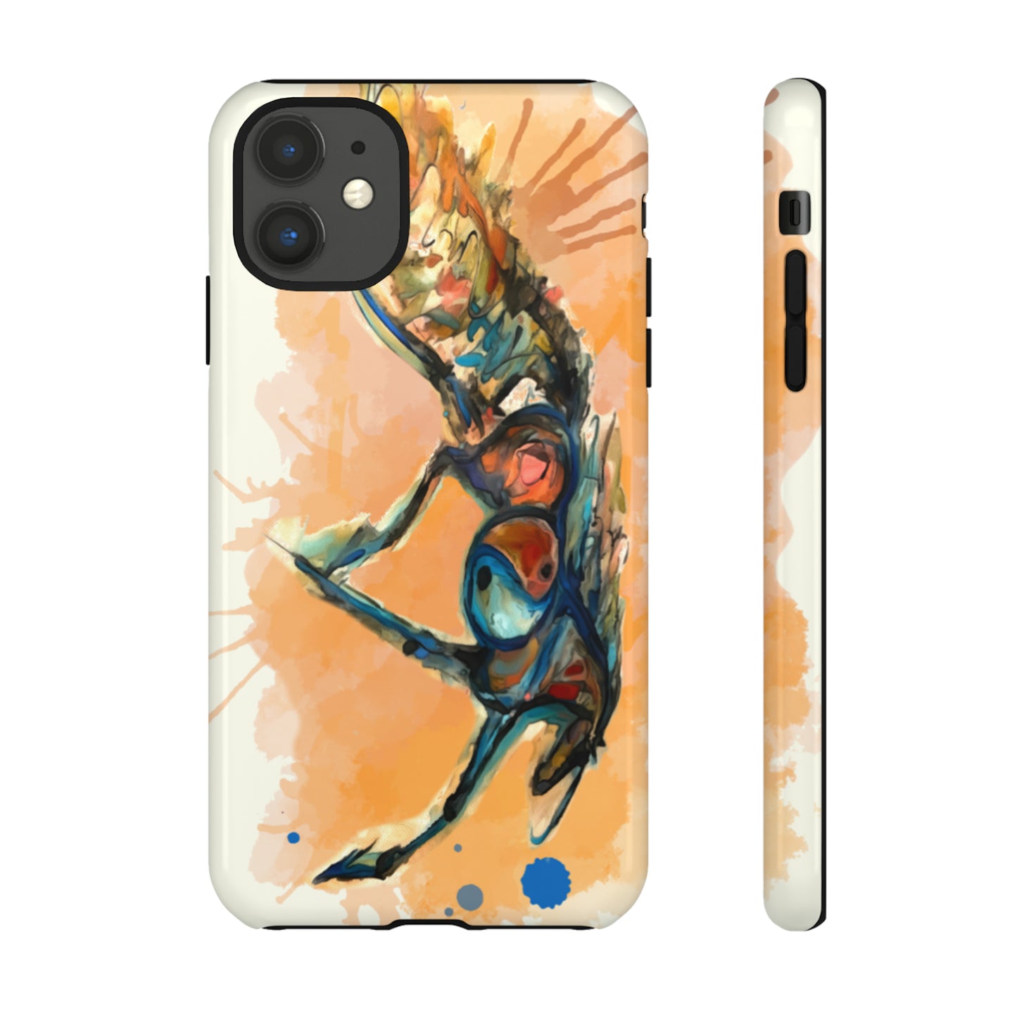 Yin Yang Watercolor Horse Horse Lover Gift Study Tough Case Phone Case.