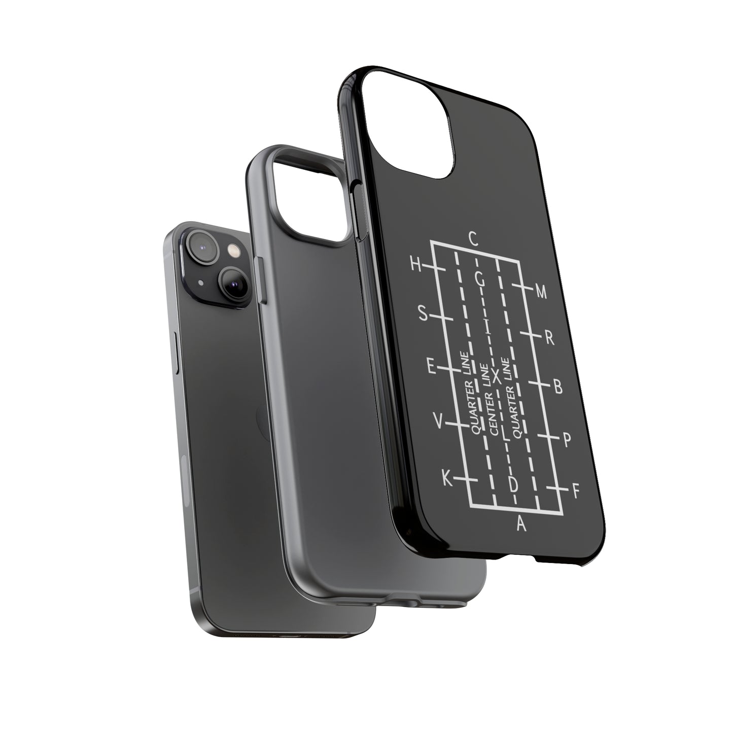 Dressage arena Study Tough Case Phone Case.