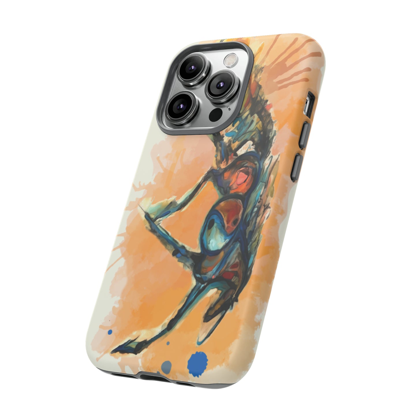 Yin Yang Watercolor Horse Horse Lover Gift Study Tough Case Phone Case.